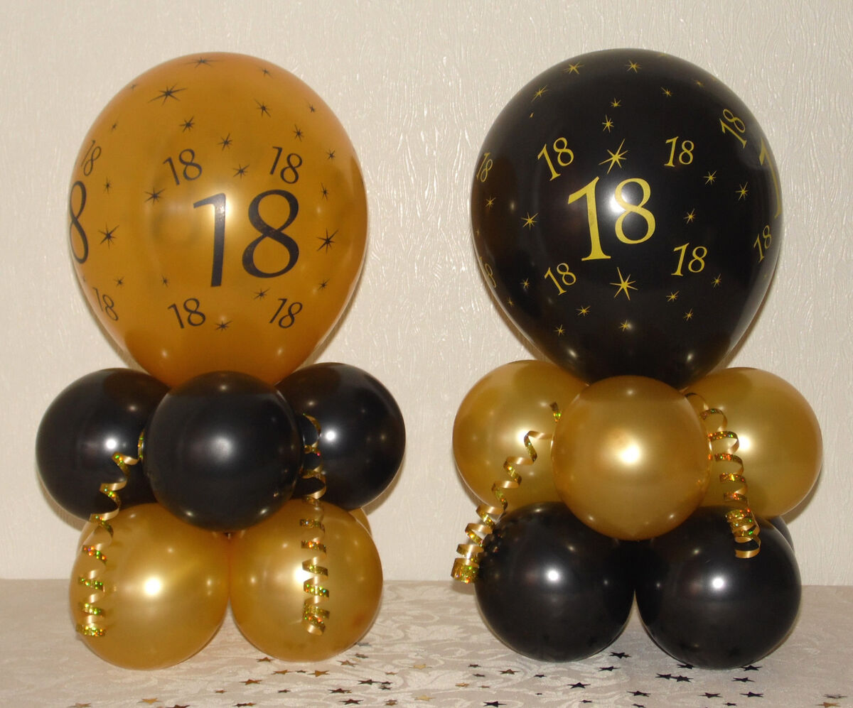 Kolorowe balony unoszą się podczas radosnej urodzinowej zabawy